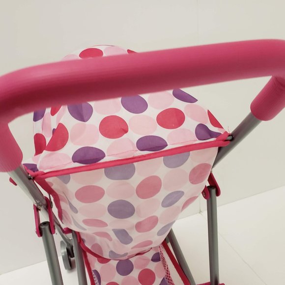 New Doll Stroller (Polka Dot) - Picture 5 of 12